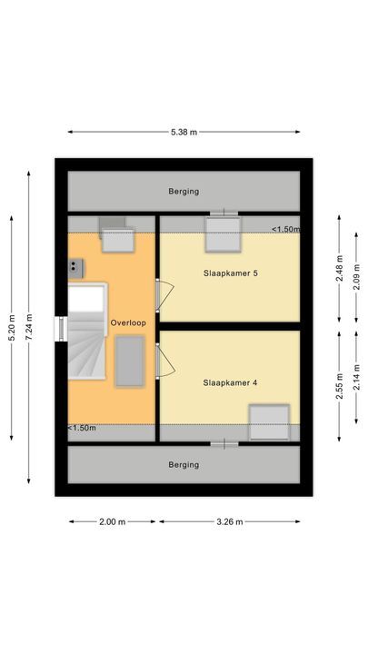 Kotter 23, Meppel plattegrond-50