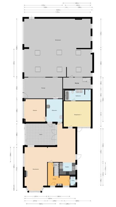 Dijkhuizen 77, Ruinerwold plattegrond-55