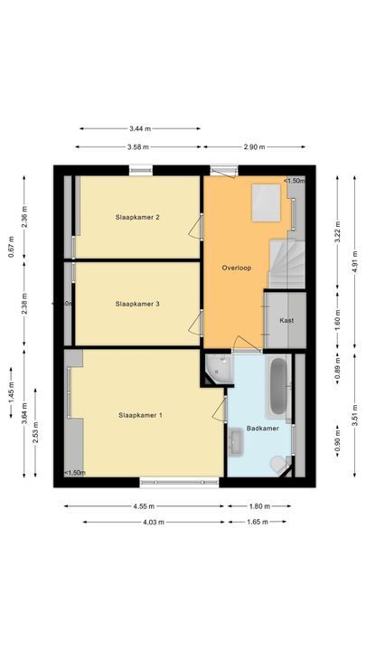 Wilhelminapark 2, Meppel plattegrond-54