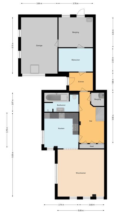 Kolderveen 14, Nijeveen plattegrond-32