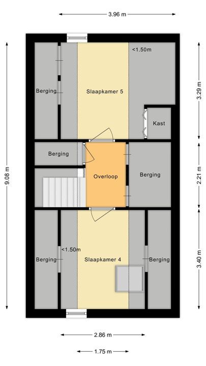 Munnikenland 24, Ruinerwold plattegrond-43