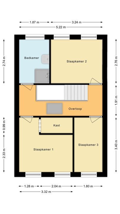 De Waag 15, Veeningen plattegrond-26