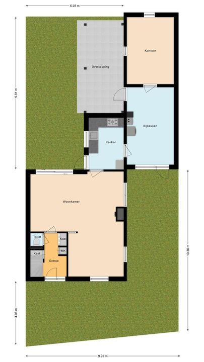 Wilhelminastraat 10, Nijeveen plattegrond-28