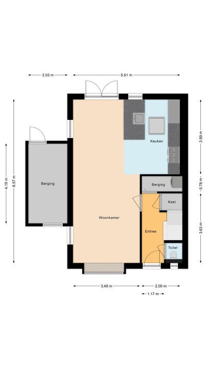 Ambachtsweg 1, Meppel plattegrond-34