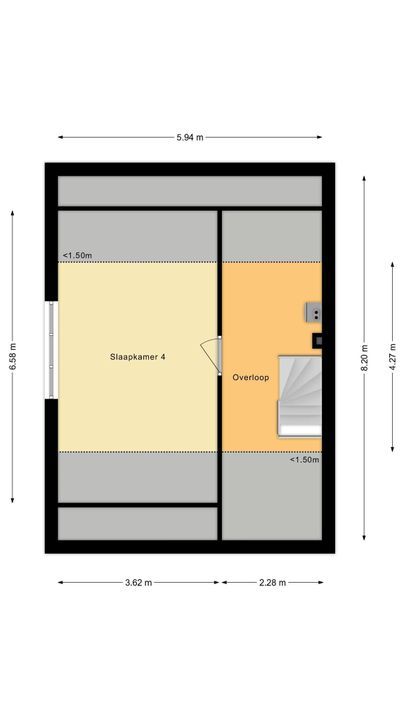 Generaal S.H. Spoorlaan 1, Koekange plattegrond-40