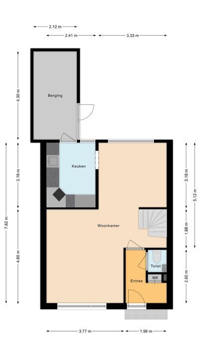Albert Toriedreef 28, Meppel plattegrond-23