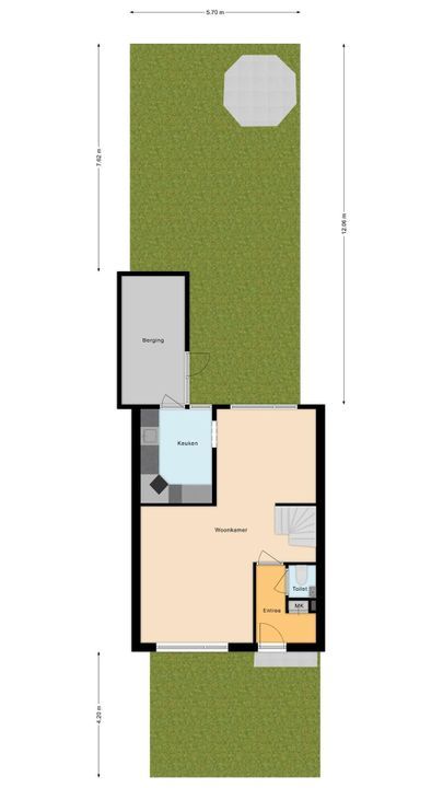 Albert Toriedreef 28, Meppel plattegrond-23