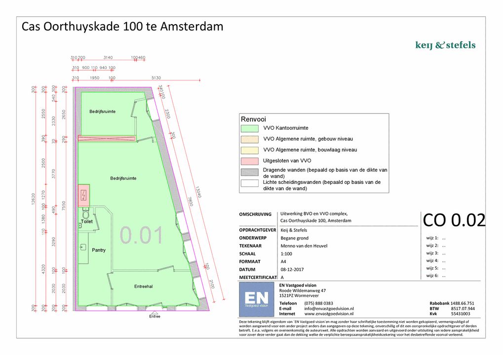 Cas Oorthuyskade 100, Amsterdam plattegrond-10