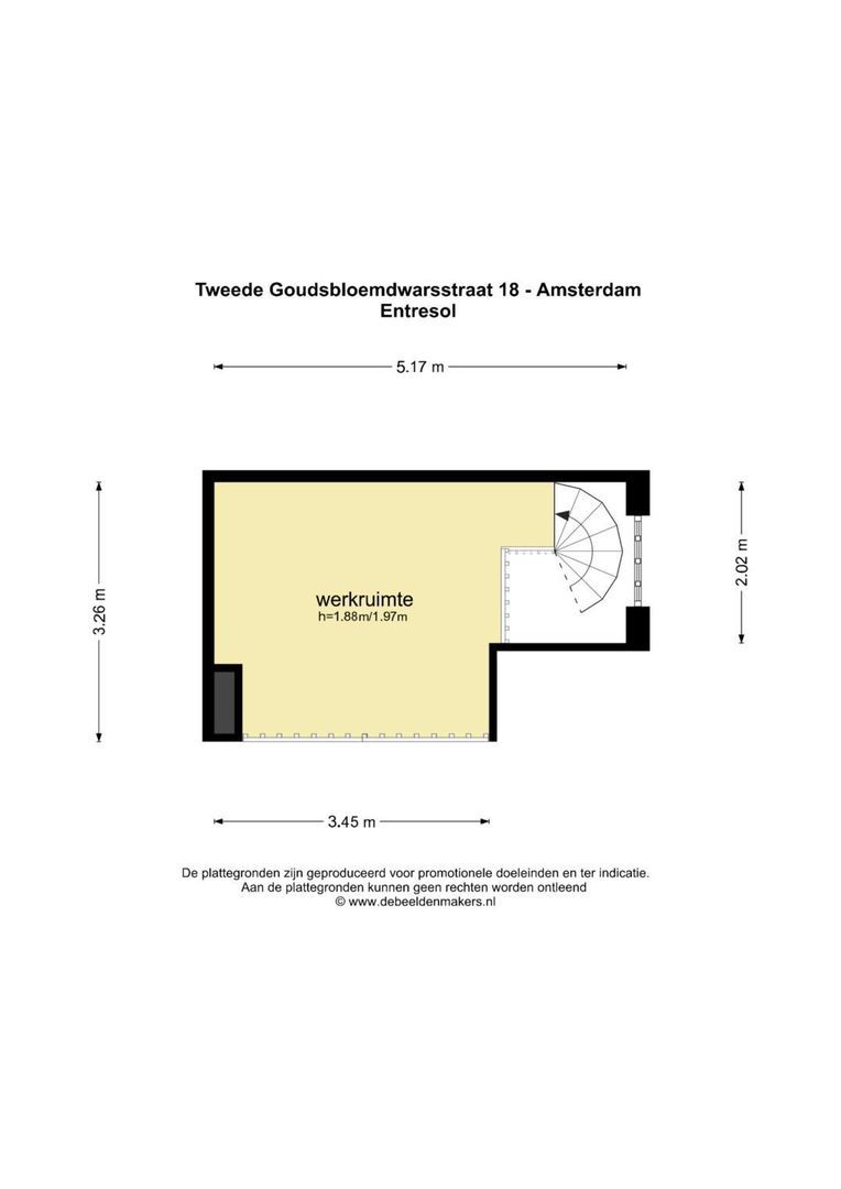 Tweede Goudsbloemdwarsstraat 18, Amsterdam foto-19 blur