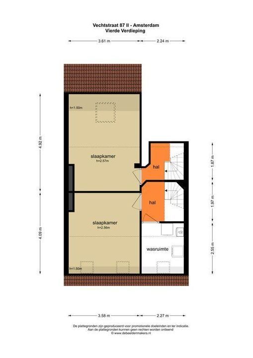 Vechtstraat 87 2 &3, Amsterdam plattegrond-43