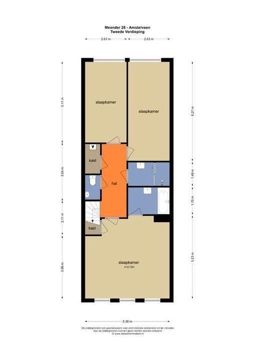 Meander 28 +  PP, Amstelveen plattegrond-27
