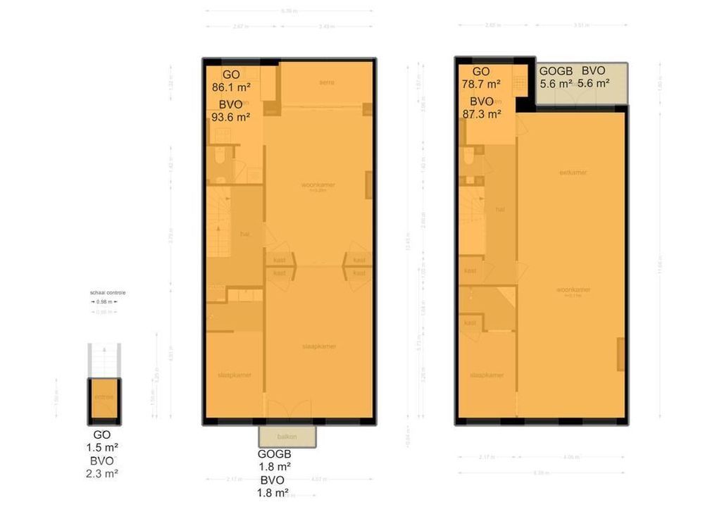 Koninginneweg 192 HS, Amsterdam plattegrond-54