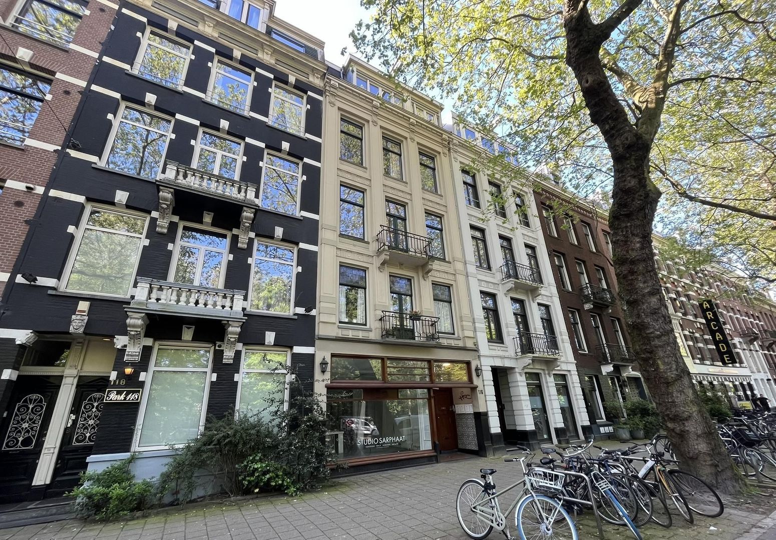 Sarphatipark 116 2, Amsterdam foto-0 blur