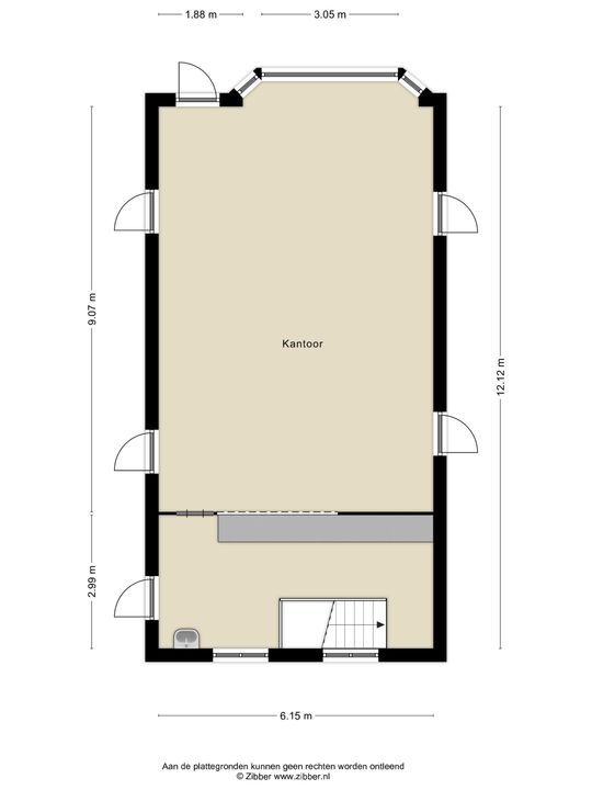 Nieuwe Stationsstraat 110, Ravels plattegrond-65