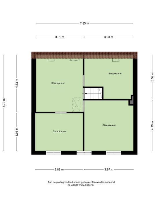 Goedentijd 22, Alphen plattegrond-34