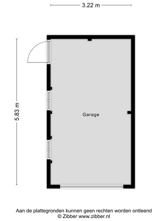 Goedentijd 22, Alphen plattegrond-34