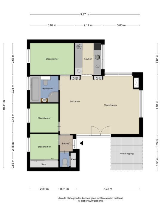 Kievit 12 B172, Baarle-Nassau plattegrond-27