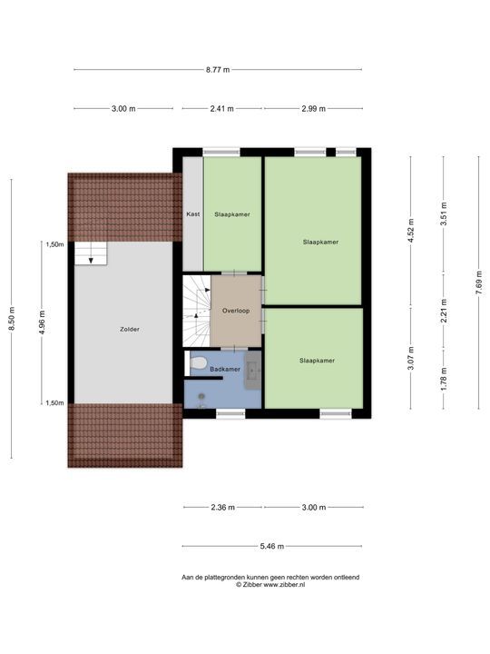 Houtakker 21, Baarle-Nassau plattegrond-53