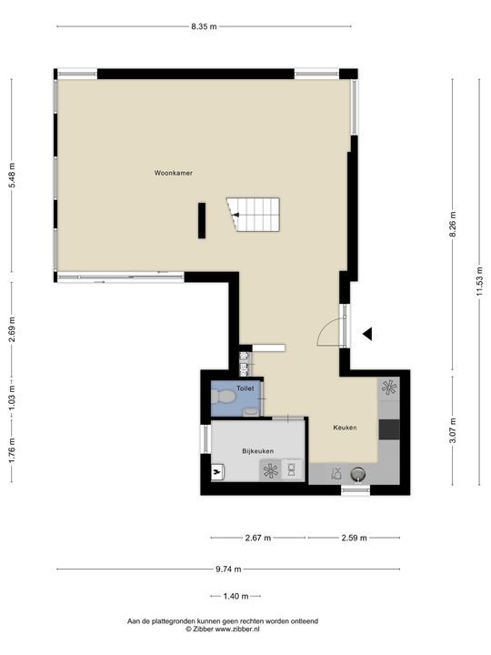 Kievit 12 B273, Baarle-Nassau plattegrond-37