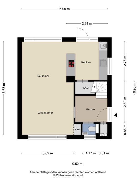 Bruhezestraat 9, Baarle-Nassau plattegrond-48