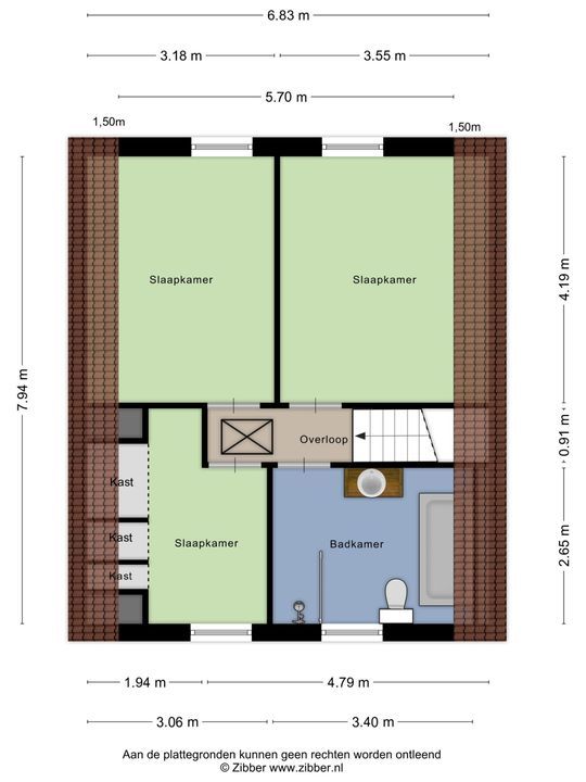 Fuutlaan 46, Baarle-Nassau plattegrond-49