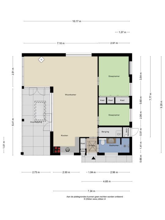 Kievit 12 B196, Baarle-Nassau plattegrond-35