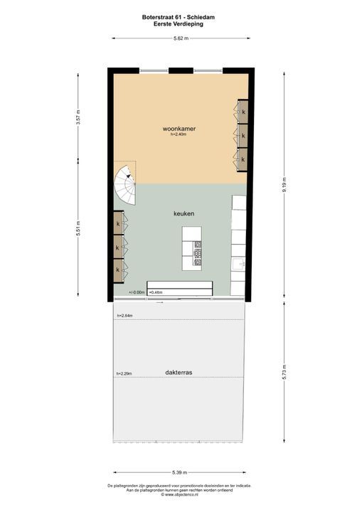 Boterstraat 61, Schiedam plattegrond-28