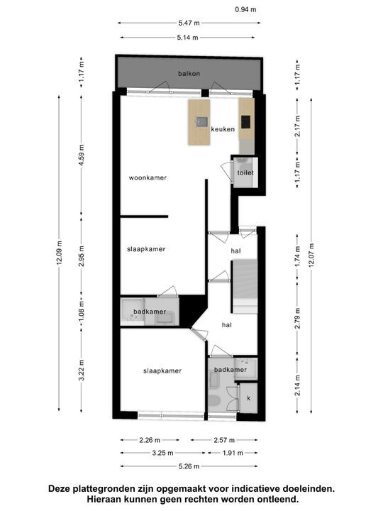 Professor Kamerlingh Onneslaan 97 B1, Schiedam plattegrond-20