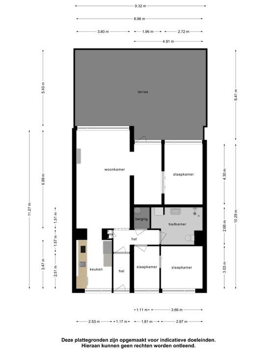 Sibeliusplein 42, Schiedam plattegrond-31