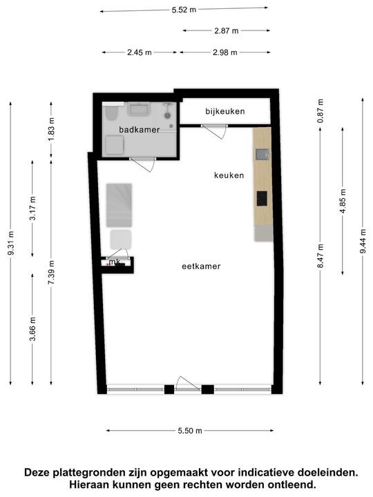 Hoogstraat 145, Schiedam plattegrond-15