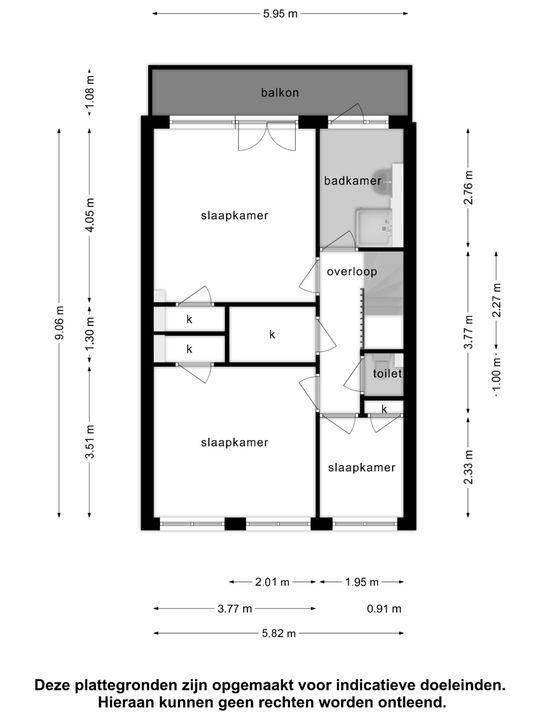 Burgemeester Knappertlaan 248 A, Schiedam plattegrond-29