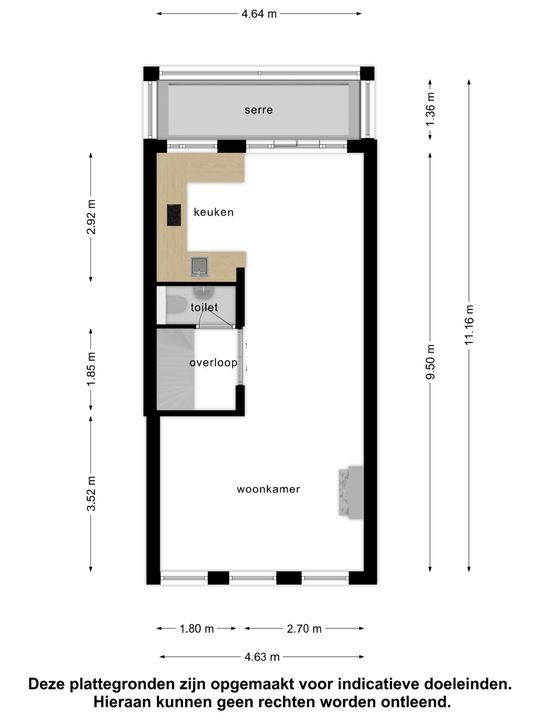 Thomas À Kempisstraat 28 B, Schiedam plattegrond-33