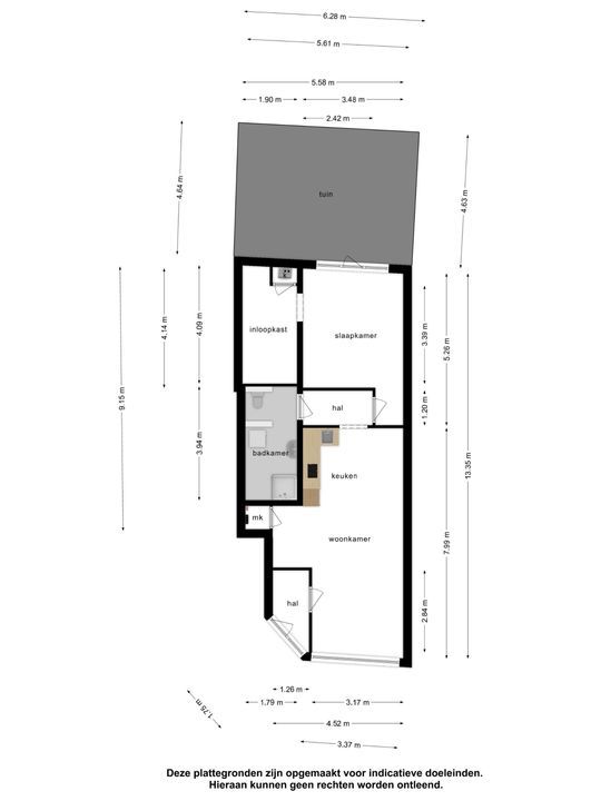 Singel 163 b, Schiedam plattegrond-24