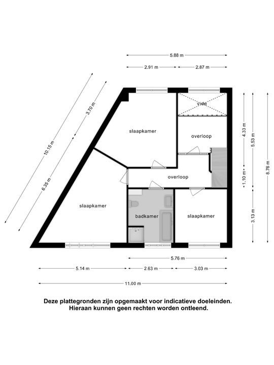 Koekoekslaan 65, Schiedam plattegrond-33