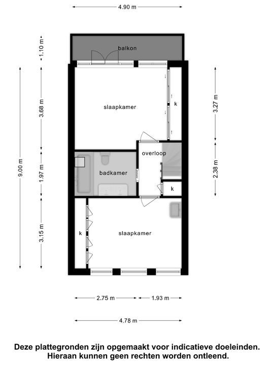 Wattstraat 70, Schiedam plattegrond-25