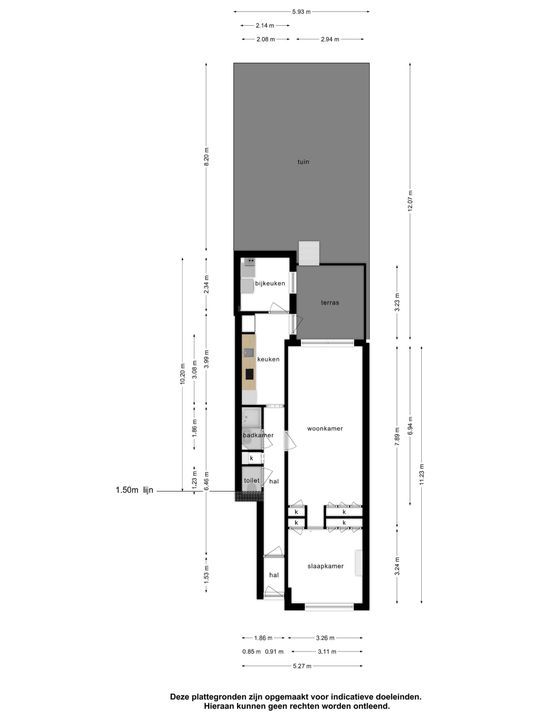 Vlaardingerdijk 261 B, Schiedam plattegrond-26