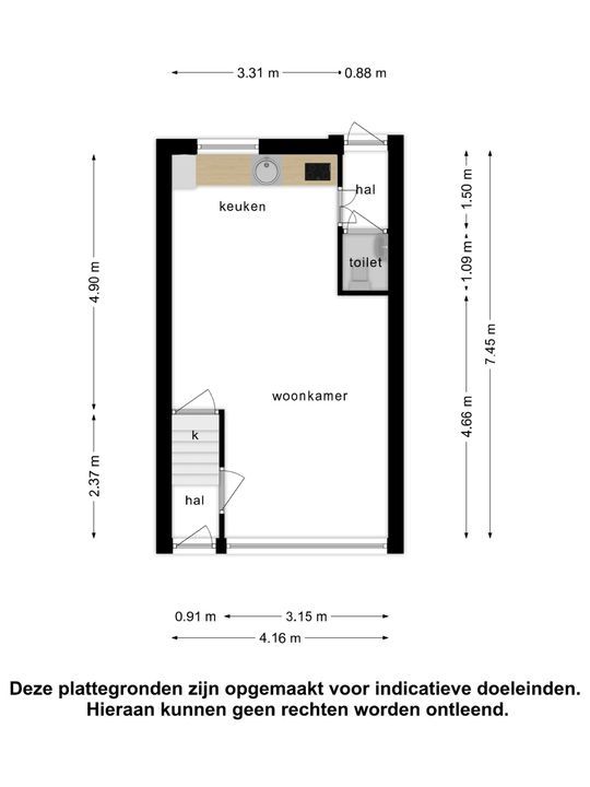 Leliestraat 41, Schiedam plattegrond-19