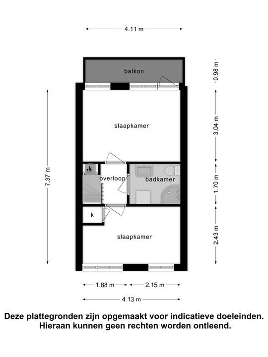 Leliestraat 41, Schiedam plattegrond-19