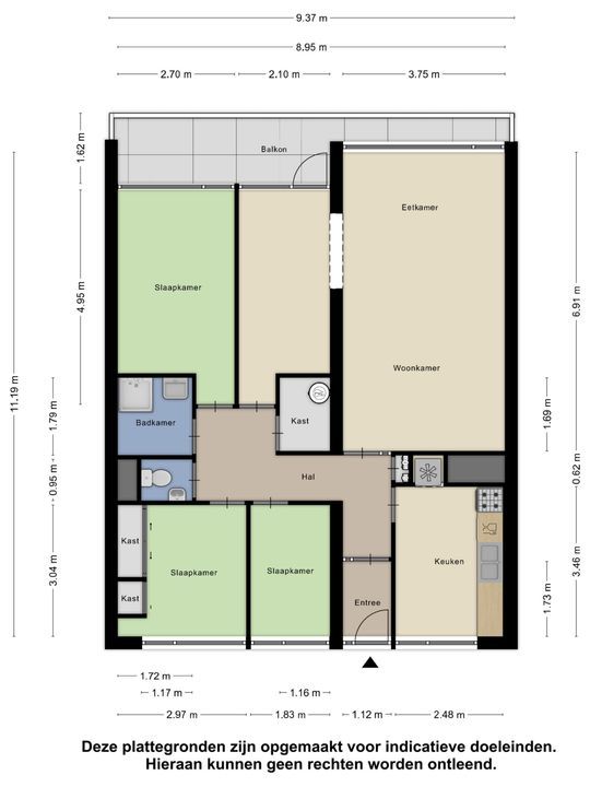 Sibeliusplein 92, Schiedam plattegrond-23