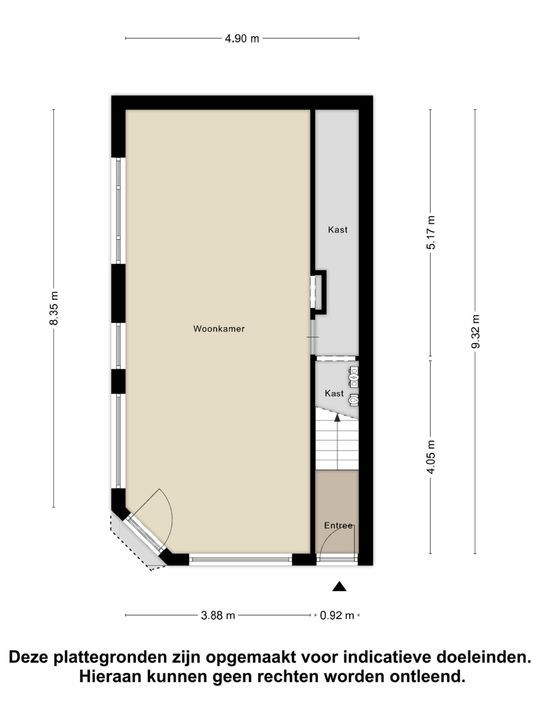 Jacob Van Lennepstraat 11 A, Schiedam plattegrond-13