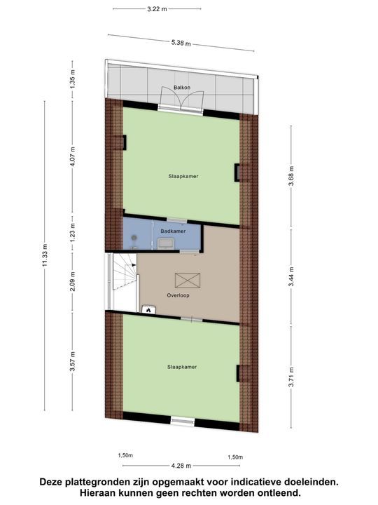 Westfrankelandsestraat 66 B, Schiedam plattegrond-24