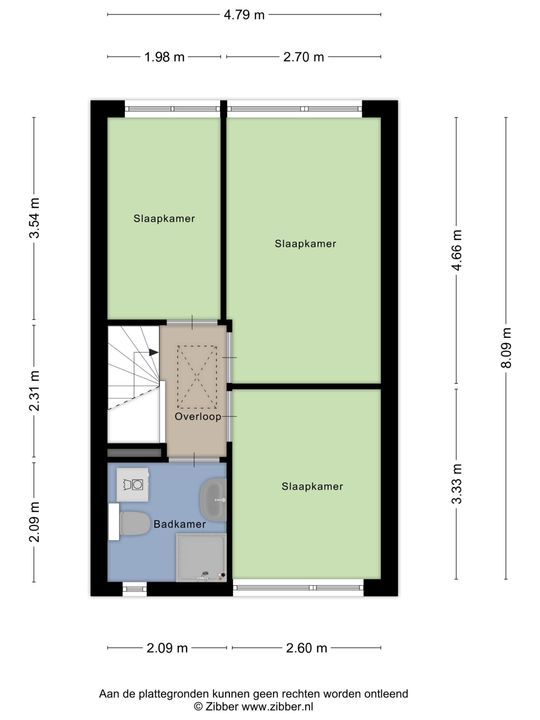 Klapwijkse Zoom 318, Berkel En Rodenrijs plattegrond-22