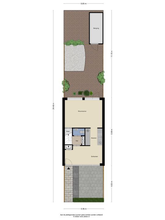 Klapwijkse Zoom 318, Berkel En Rodenrijs plattegrond-22