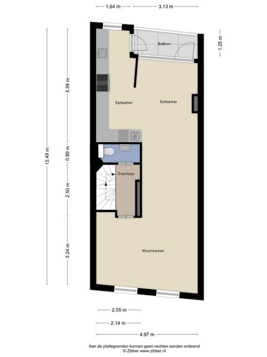 Westfrankelandsestraat 60 B, Schiedam plattegrond-16