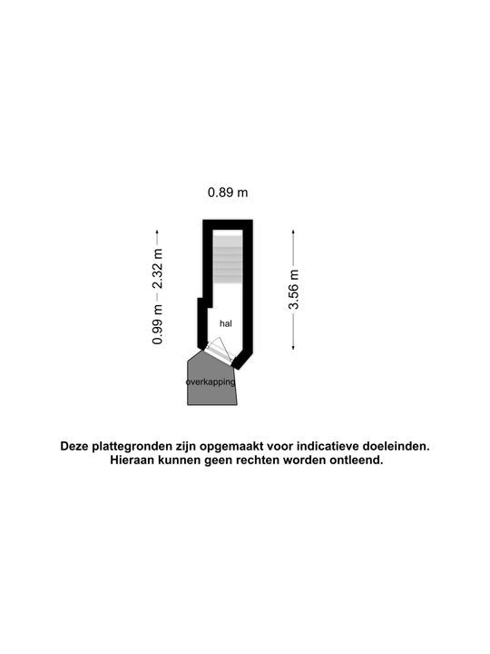 Buys Ballotsingel 31 A, Schiedam plattegrond-0