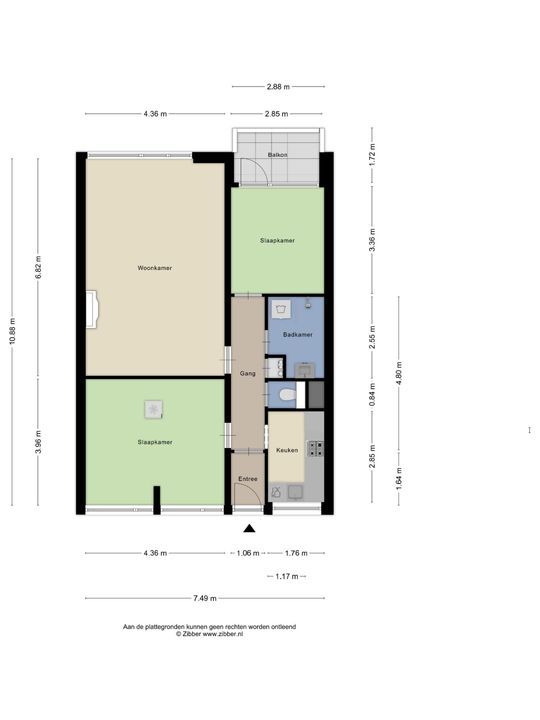 Bart Verhallenplein 46, Schiedam plattegrond-20