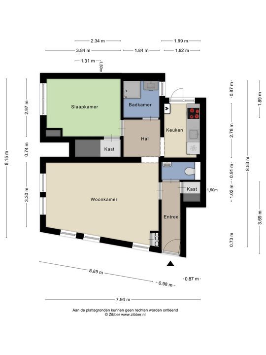 Mariastraat 181, Schiedam plattegrond-15