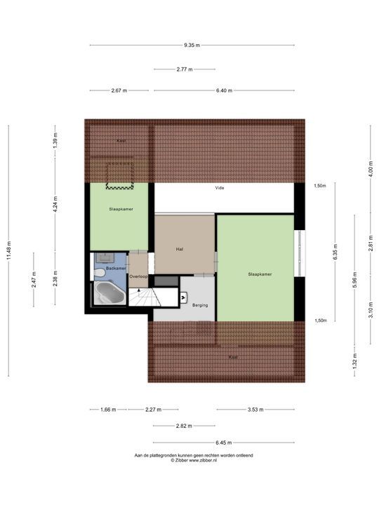 Freijaholm 41, Schiedam plattegrond-44