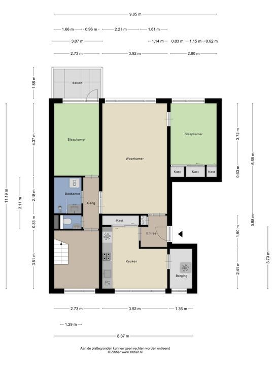 Royaardsplein 96, Schiedam plattegrond-27