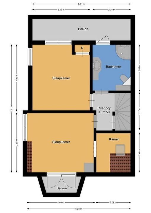 Spoorlaan 38, Hollandsche Rading plattegrond-37